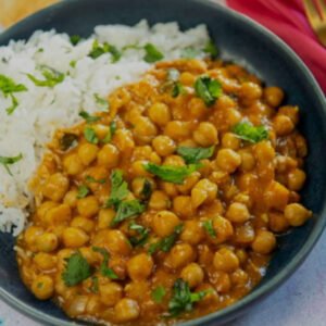 Curry chick peas