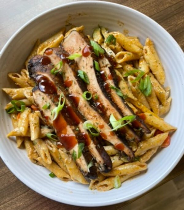 Jerk chicken pasta